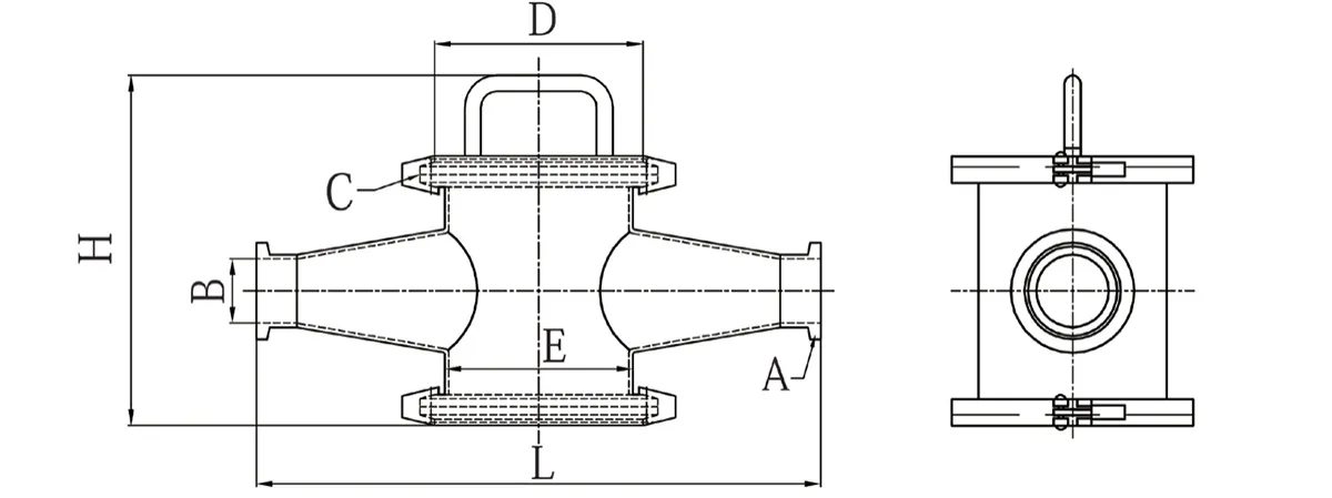 Trappola magnetica per liquidi