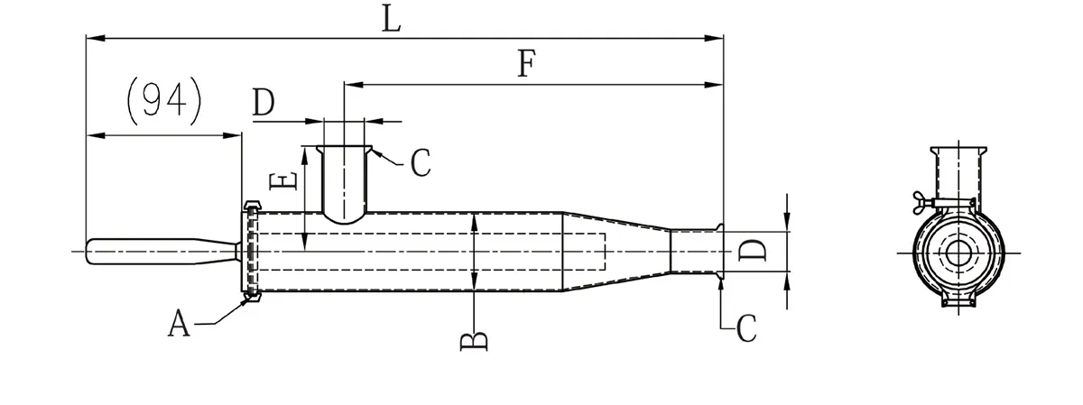 Trappola magnetica per liquidi