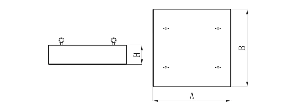 Cassetto magnetico a barre